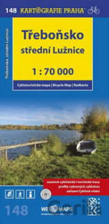 Třeboňsko,střední Lužnice 1:70 000