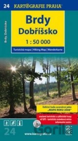 Brdy, Dobřížsko 1:50 000
