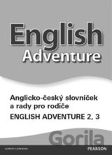 English Adventure 2 a 3 slovníček CZ