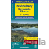 Krušné hory, Karlovarsko (turistická mapa)