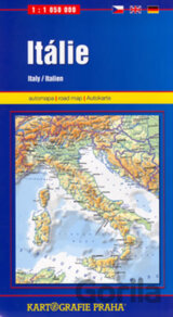 Itálie, 1:1 050 000 - Automapa