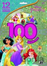 100 samolepek - Princezny