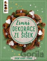 Zimní dekorace ze šišek