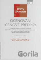 Oceňování, cenové předpisy