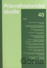 Právněhistorické studie 40