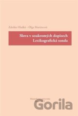 Slova v soukromých dopisech : lexikografická sonda