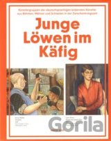 Junge Löwen im Käfig