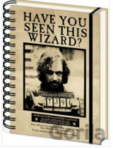 3D meniaci sa A5 blok-zápisník Harry Potter: Sirius & Harry