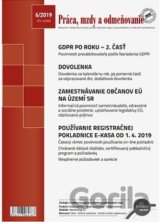 Práca, mzdy a odmeňovanie 6/2019