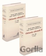 Občiansky zákonník I. a II. zväzok