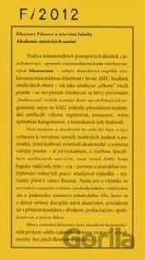 Klauzury Filmové a televizní fakulty 2012