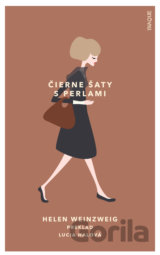 Čierne šaty s perlami