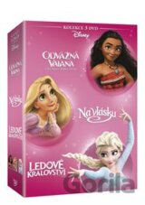 Odvážná Vaiana: Legenda o konci světa + Na vlásku + Ledové království kolekce