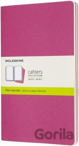 Moleskine - sada 3 zošitov (ružové)