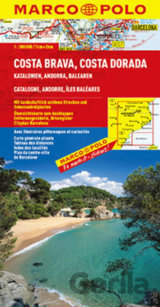 Costa Brava, Costa Dorada/mapa
