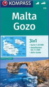 Malta, Gozo 1: 25 000
