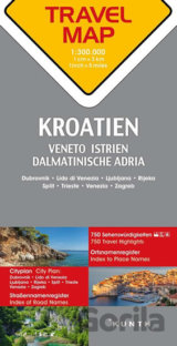 Chorvatsko / Istrie / Dalmácie    1:300T