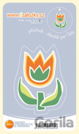 Průsvitná záložka Tulipán