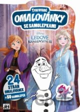Tvarované omalovánky - Ledové království 2