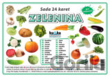 Sada 24 karet - zelenina