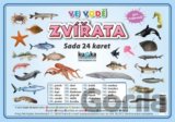 Zvířata ve vodě - Sada 24 karet