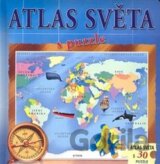 Atlas světa s puzzle