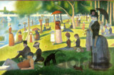 Nedělní odpoledne na ostrově Grande Jatte  1884: Seurat Georges