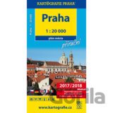 Praha - 1:20 000 plán města příruční