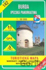 Burda - Ipeľská pahorkatina - turistická mapa č. 142