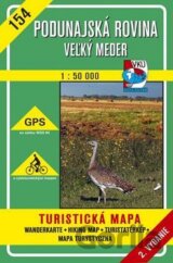 Podunajská rovina - Veľký Meder - turistická mapa č. 154