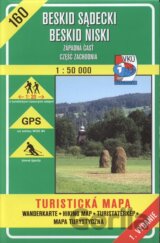 Beskid sadecki, Beskid Niski - turistická mapa č. 160