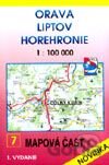 Orava, Liptov, Horehronie - mapa turistických zaujímavostí č. 7