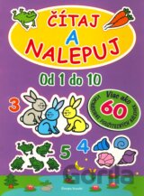 Čítaj a nalepuj od 1 do 10