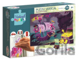 Vertikální okenní puzzle - Piráti