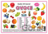 Sada 24 karet - ovoce
