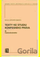 Texty ke studiu konfesního práva III.