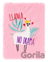 Notes Baagl Lama - plyšový  (LLama no drama)