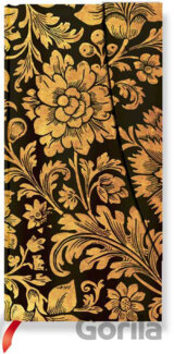 Paperblanks - adresár Midnight Gold