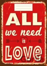 Sešit - All we need is Love
