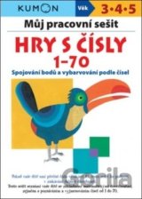Můj pracovní sešit: Hry s čísly 1-70