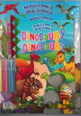Komplet Dinosaury