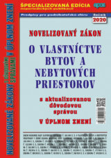Novelizovaný Zákon o vlastníctve bytov a nebytových priestorov