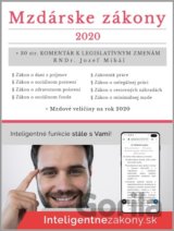 Mzdárske zákony 2020