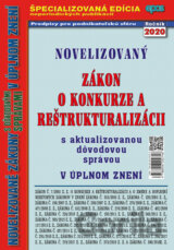 Novelizovaný Zákon o konkurze a reštrukturalizácii