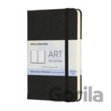 Moleskine - malý akvarelový skicár (čierny)