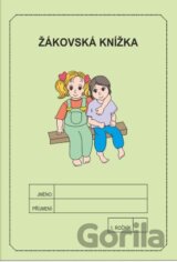 Žákovská knížka 1. ročník - měsíční hodnocení (zelená)
