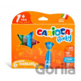 CARIOCA dětské fixy Baby Teddy 6 ks