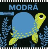 Modrá - kontrastní leporelo