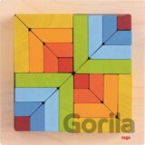 Puzzle farebné - 3D