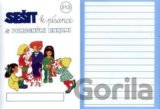 Sešit k písance + podložka se sklonem 12 mm linka
